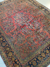 Load image into Gallery viewer, Manchester Wool Carpet Antique Kashan Area Rug