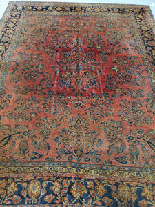 Persian Rugs and Carpets Antique red rug