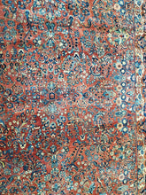Load image into Gallery viewer, Persian Sarouk Rug Circa 1920s Antique