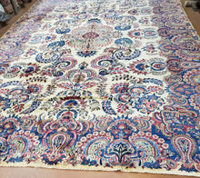 Load image into Gallery viewer, Kirman Rug, Kerman Rug, Antique Rug, XL Carpet