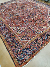 Load image into Gallery viewer, Antique Heriz Rug