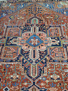 SOLD Antique Heriz Rug, 1920s Carpet SOLD