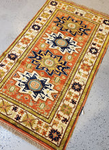 Load image into Gallery viewer, This is a full view of a Turkisk Hand-Knotted Rug