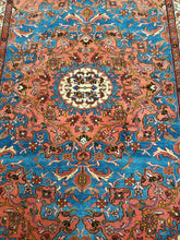 Load image into Gallery viewer, Blue Rug Dark Rose rug