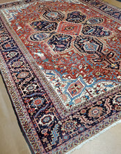 Load image into Gallery viewer, Best 1920s Antique Persian Heriz Rug Circa For Sale