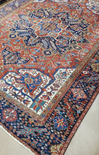 Load image into Gallery viewer, Persian Heriz Carpet, Antique Rugs and Carpets Circa 1930s