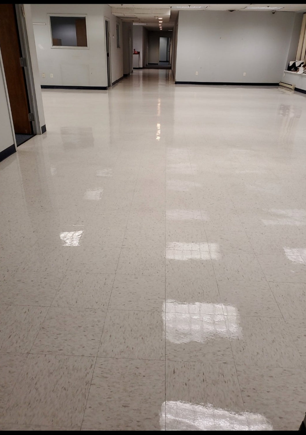 VCT Commercial Floor Stripping